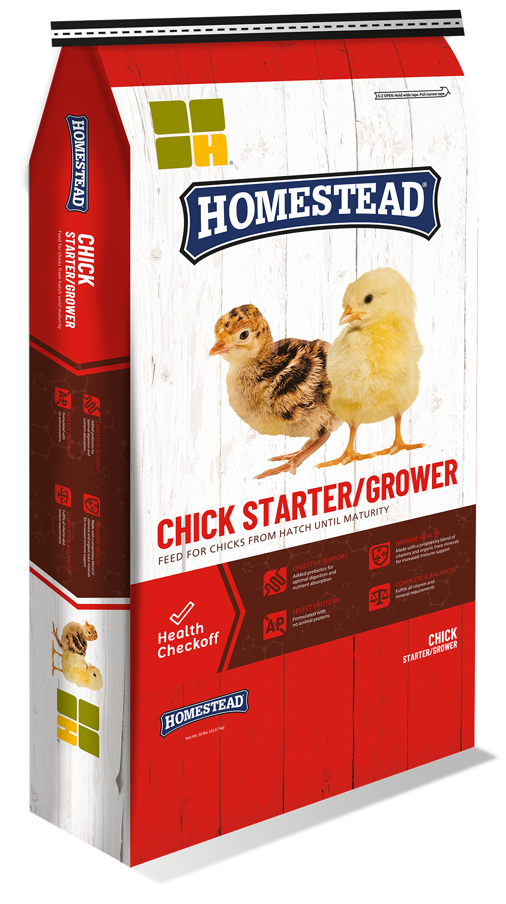 Grower feed for chickens