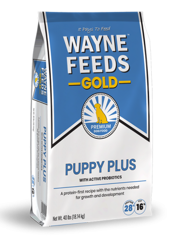 Product bag image of Wayne Feeds Puppy Plus